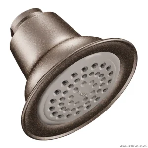 Moen 3-3/8 Easy Clean Single Function Oil Rubbed Bronze Shower Head 6303ORB