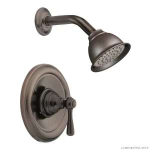Oil Rubbed Bronze Kingsley Posi-Temp Shower Trim - T2112ORB Moen