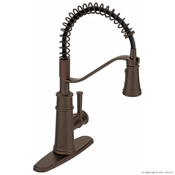 Moen Oil Rubbed Bronze Pull-Down Kitchen Faucet with Spring Spray 5927ORB