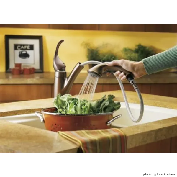 Moen Oil Rubbed Bronze Pullout Spray Kitchen Faucet - Camerist Professional Series 7545ORB - Image 3