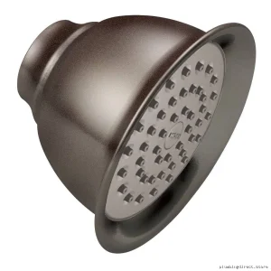 Moen 6302ORB Oil Rubbed Bronze Shower Head - Single Function 4-3/8 Inch