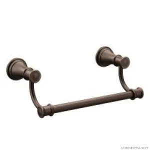 Moen Oil Rubbed Bronze Towel Bar - Elegant Bathroom Hardware YB6486ORB