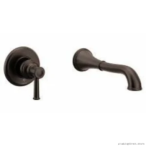 Moen Oil Rubbed Bronze Wall Mount Tub Filler Trim WT9021ORB