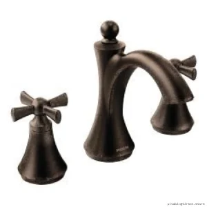 Moen Oil Rubbed Bronze Widespread Bathroom Faucet Trim