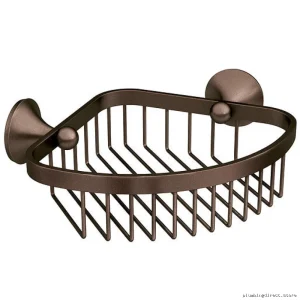 Moen Old World Bronze Corner Shower Caddy YB5275OWB - Space Saving Organizer