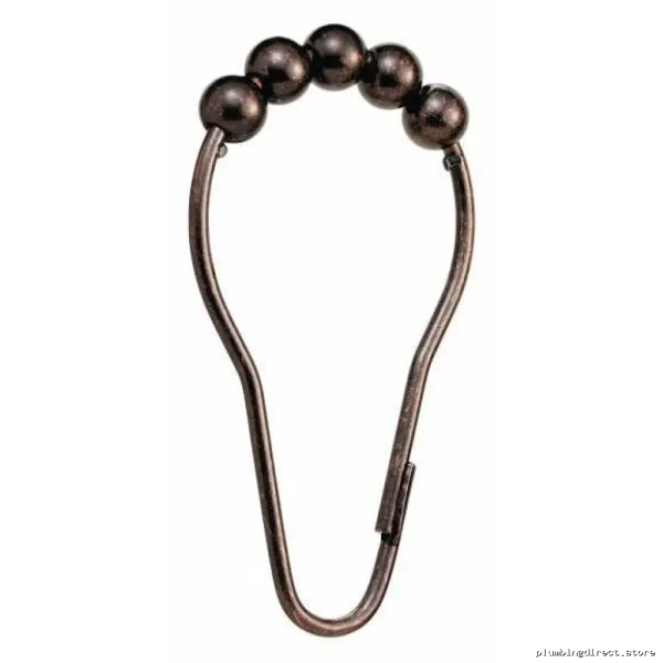 Moen Pack of 12 Old World Bronze Shower Curtain Rings