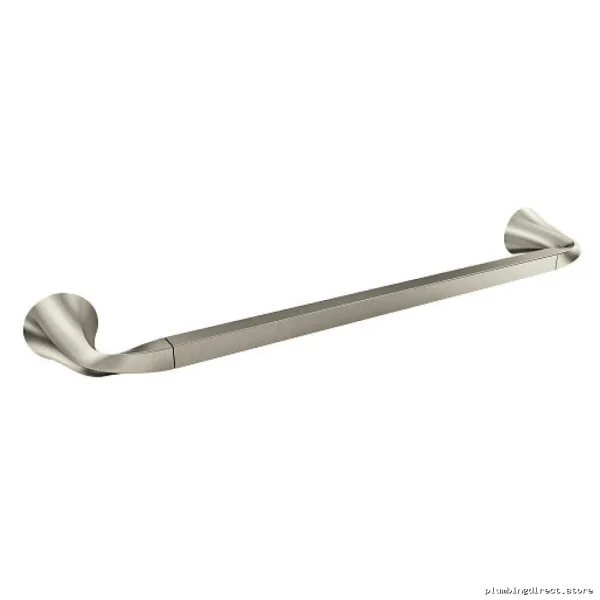 Moen Oxby 24-Inch Brushed Nickel Stainless Steel Towel Bar Y1224BN