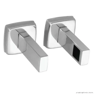 Moen P1700 Durable Stainless Steel Towel Bar Mounting Posts Set of 2 for Bathroom Fixtures