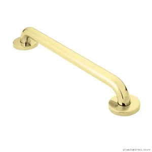 Moen Polished Brass Bathroom Safety Grab Bar R8724PB