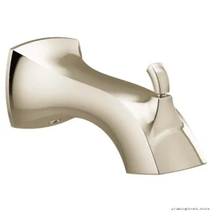 Moen Polished Nickel Tub Spout with Diverter Voss Model 161955NL