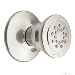 Moen Polished Nickel Body Spray - Single-Function Shower Head A501NL with Adjustable Flow