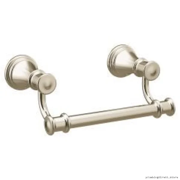 Moen Polished Nickel Toilet Paper Holder - Modern Bathroom Accessory YB6408NL