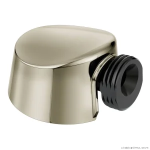 Moen Polished Nickel Wall-Mount Shower Elbow A725NL