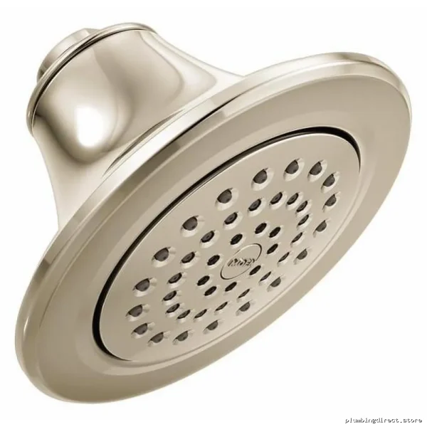 Moen Polished Nickel XLT Shower Head 5-7/8 Inch Single Function S6312NL