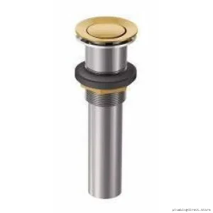 Moen 140780BG Pop-Up Drain with Anti-Overflow Brushed Gold Finish