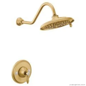 Premium Weymouth Posi-Temp Brushed Gold Shower Trim - Moen TS32102BG