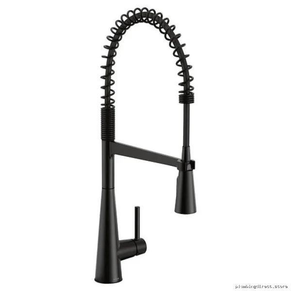 Moen Professional Pre-Rinse Faucet - Matte Black with Sprayer