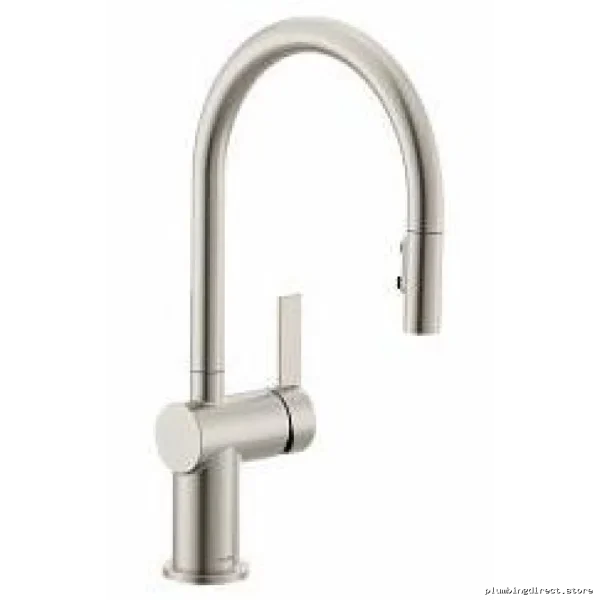 Moen Stainless Steel Pull-Down Kitchen Faucet with Spot Resist Finish 7622SRS