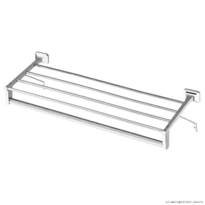 Chrome Hotel Towel Bar & Shelf Set (24 Towels) - Moen R5519