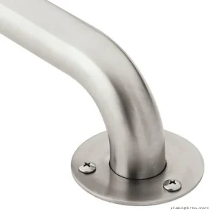 Bathroom Safety 18-Inch Heavy-Duty Stainless Steel Grab Bar Moen R7418