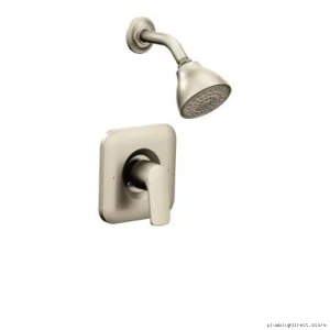 Moen Rizon T2812EPBN Eco-Friendly Posi-Temp Shower Trim – Brushed Nickel Modern Design