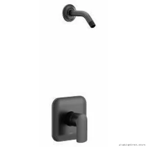 Moen Rizon M-Core 2 Shower Trim Kit Matte Black UT2812NHBL No Head Included