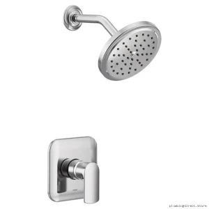Rizon M-Core 3 Series Modern Chrome Shower Valve Trim Kit - UT3812EP Moen