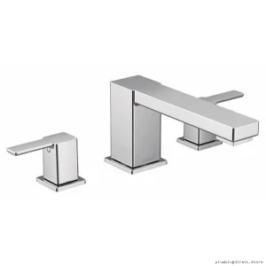 Roman Tub Faucet Trim 3-Hole 90-Degree Angle Chrome TS913 Moen