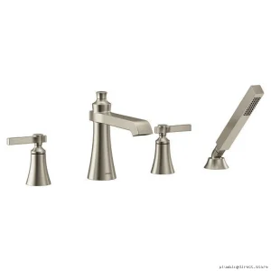 Moen Roman Tub Faucet Handshower Trim Included - Brushed Nickel TS928BN