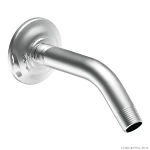 Moen Chrome Shower Arm with Flange - Rothbury S122 Series