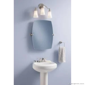 Moen Rothbury Three-Globe Wall Sconce in Brushed Nickel Finish - Model YB8263BN