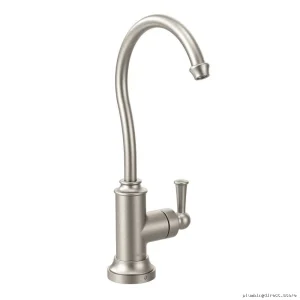 Moen Spot Resist Stainless Beverage Dispenser Faucet S5510SRS