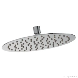 Moen S1001 Chrome Waterfall Massage Shower Head - 10 Round Slim Jets