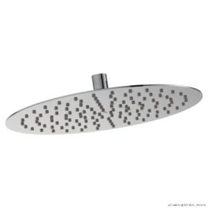 Moen S1002 Chrome Rain Showerhead - Flat/Thin Design for Wider Coverage