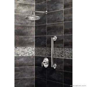 Moen S110 Chrome Shower Arm Replacement for Bathroom Faucet