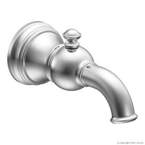 Moen Chrome Weymouth Tub Spout with Diverter S12104 - Bathroom Upgrade