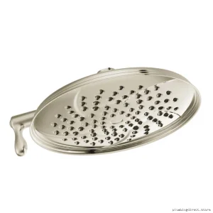 Moen 2-in-1 9-Setting Rainshower Shower Head with Polished Nickel Finish - S1311NL