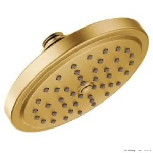 Moen S176BG High-Pressure Rainshower Shower Head - Brushed Gold