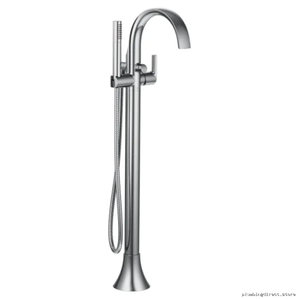 Moen S3105 Chrome Freestanding Tub Filler with Integrated Handheld Shower