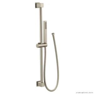 Eco-Friendly Single Function Handheld Shower in Brushed Nickel - Moen S3880EPBN
