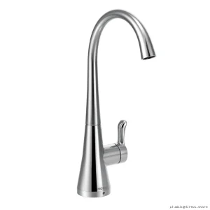 Moen S5520 Sip Faucet - Modern Chrome Beverage Tap for Transitional Kitchens