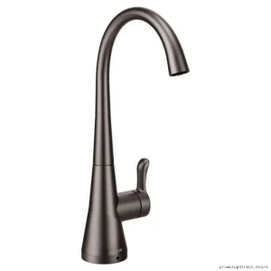 Moen S5520BLS Transitional Beverage Faucet - Black Stainless Steel