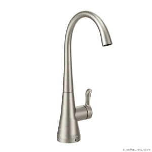 Moen S5520SRS Stainless Beverage Faucet - Spot-Resistant Transitional Design