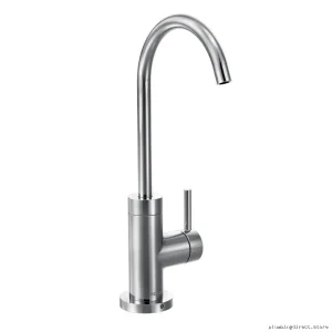 Moen S5530 Contemporary Beverage Faucet in Sleek Chrome Finish - Modern Style