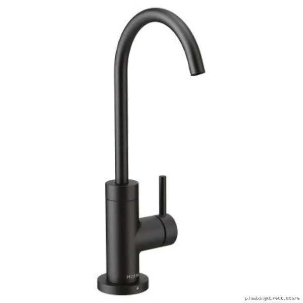 Moen S5530BL Modern Matte Black Kitchen Beverage Faucet