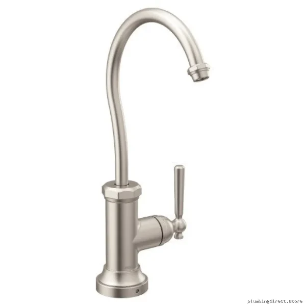 Moen S5540SRS Beverage Dispenser Faucet in Durable Stainless Steel with Spot Resistance for Clean, Modern Style