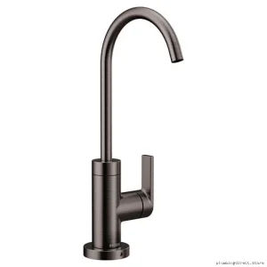 Moen S5550BLS Black Stainless Beverage Faucet for Bars