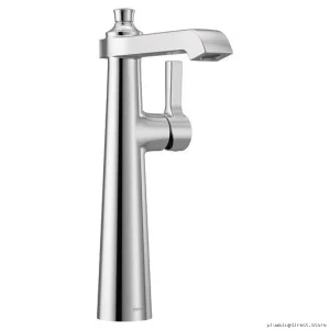Moen S6982 Chrome Bathroom Vessel Sink Faucet - Modern & Durable Design