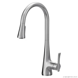 Moen S7235 Chrome Kitchen Faucet with Easy-Pull Spray Head