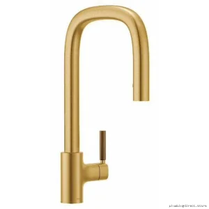 Moen S74001BG Brushed Gold Kitchen Faucet w/Pull-Down Spray
